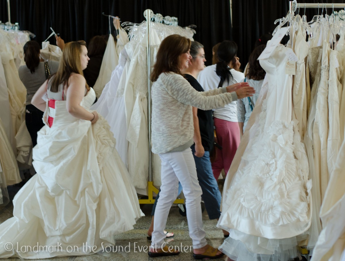 Wedding Gowns at Landmark Event Center Brides for a Cause Wedding Gown Sale